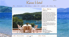 Desktop Screenshot of kavoshotel.gr